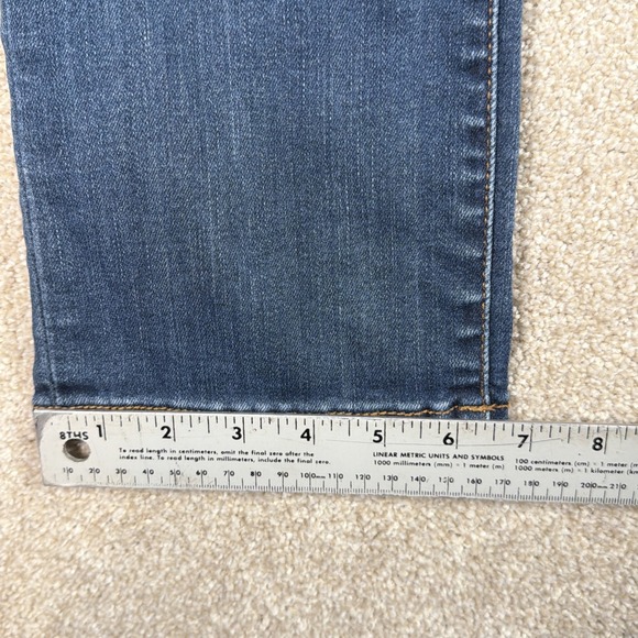 Judy Blue Capri Fit Blue Jeans Womens 9/29 (FITS 29 X 24.5) Stretch Denim - Picture 8 of 12